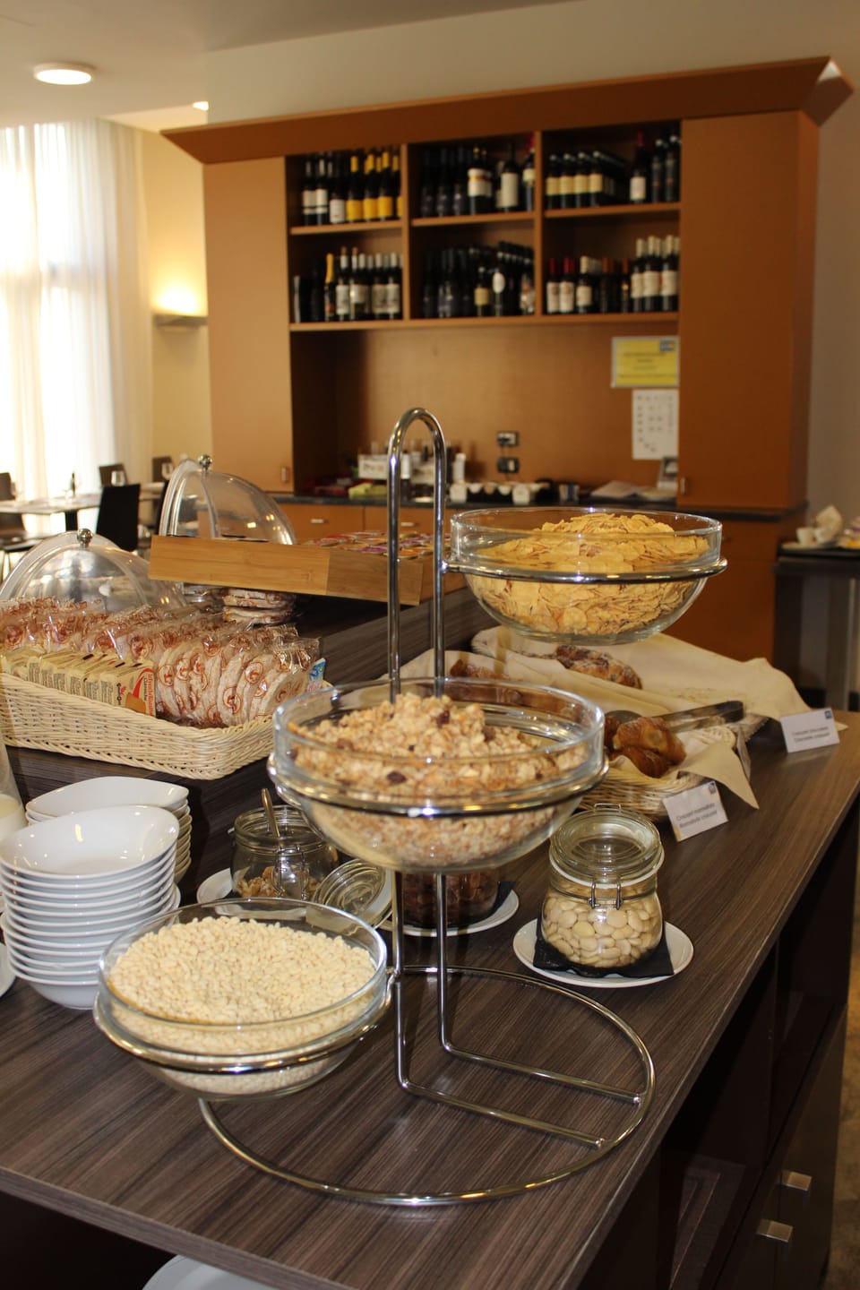 Daily buffet breakfast (EUR 12 per person)