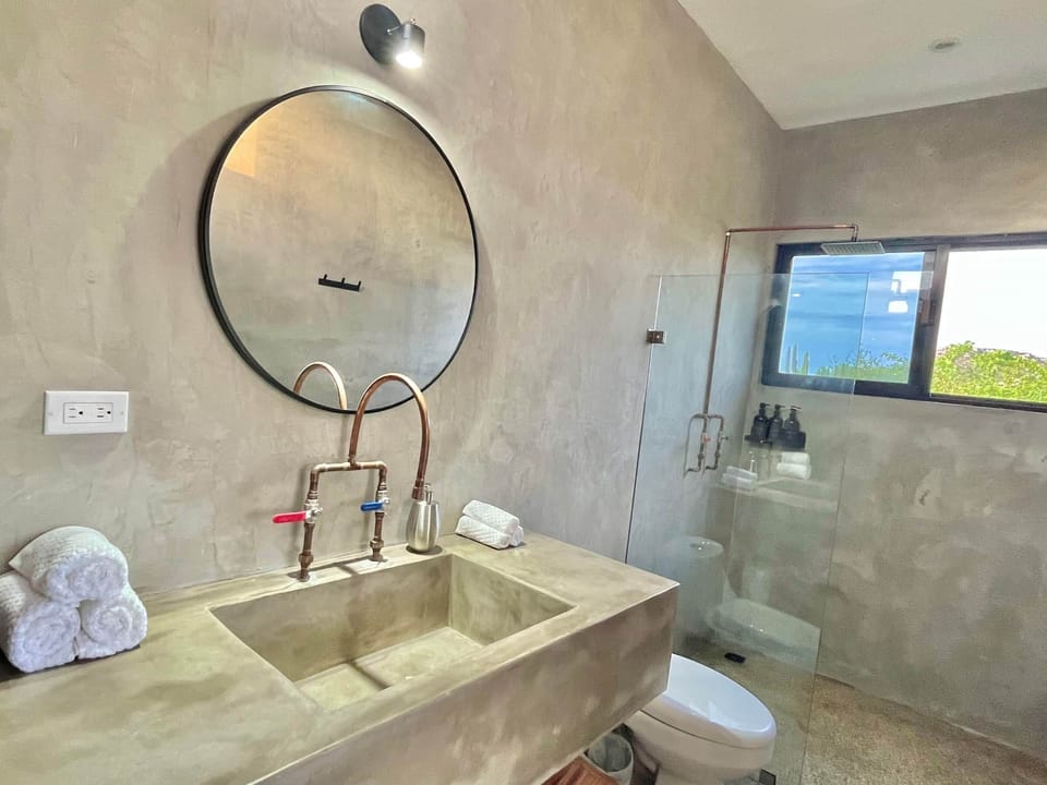 We provide hand soap, shampoo, conditioner, and shower gel in all bathrooms