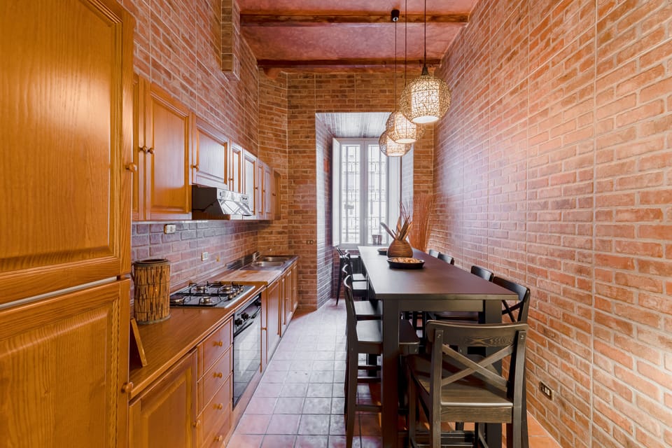 Luxury Apartment | Private kitchen | Full-size fridge, oven, stovetop, dishwasher