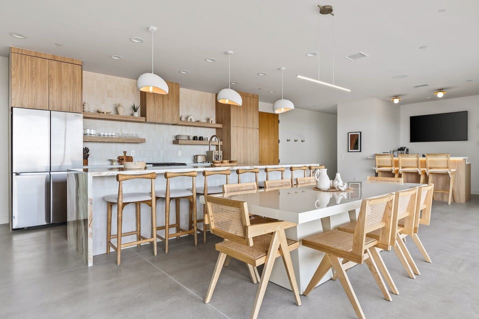 A kitchen perfect for entertaining.