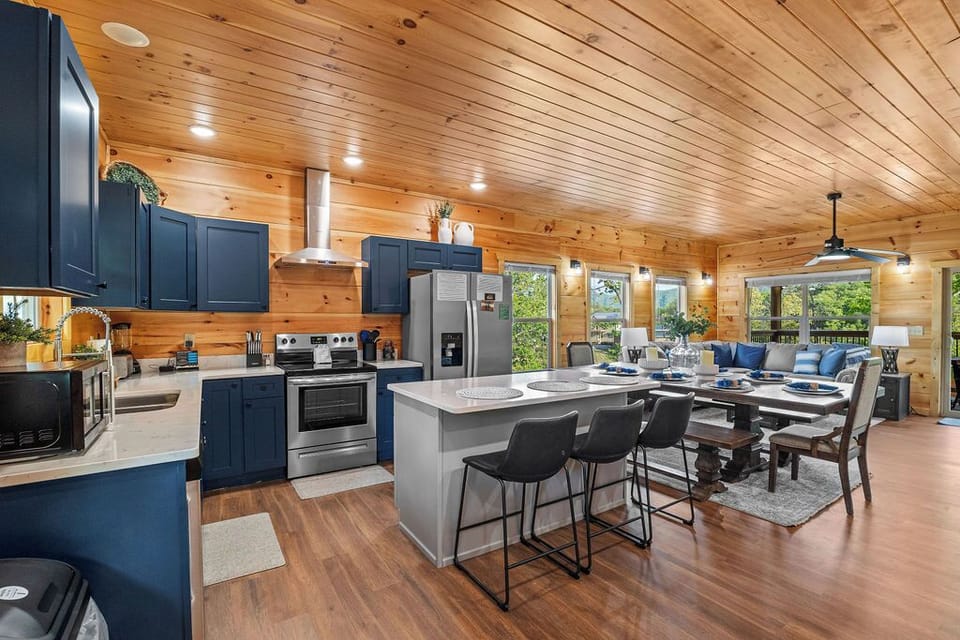 Open and spacious floor plan.