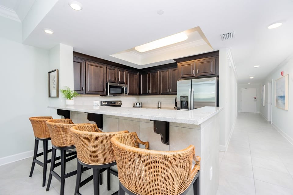 Condo, 2 Bedrooms | Private kitchen | Coffee/tea maker, fridge, oven