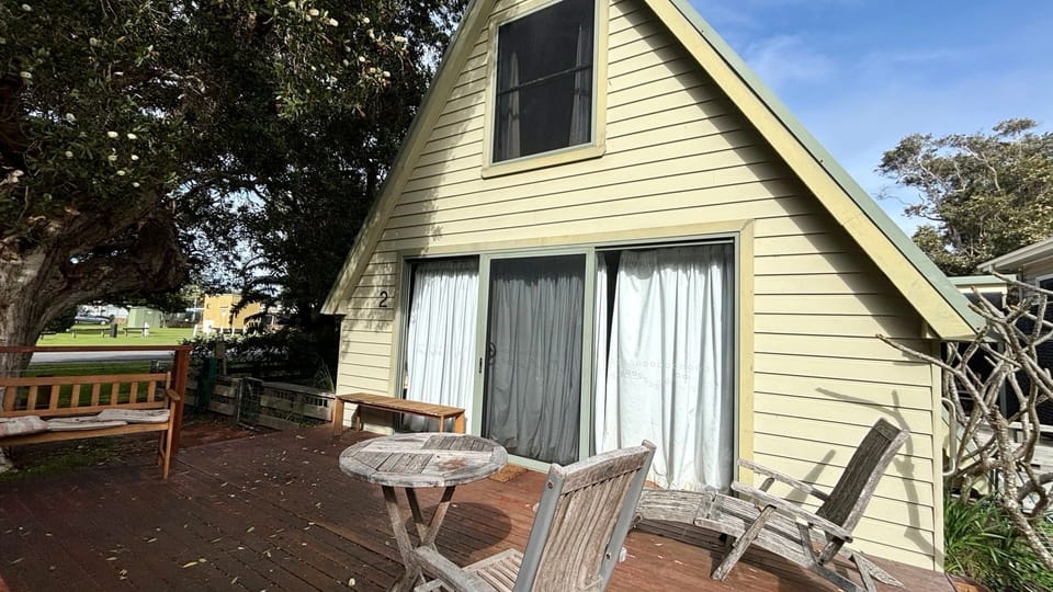Back deck. 
