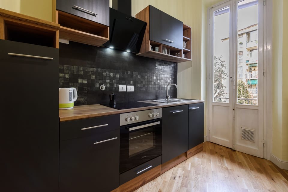 Comfort Apartment | Private kitchen | Fridge, oven, stovetop, dishwasher