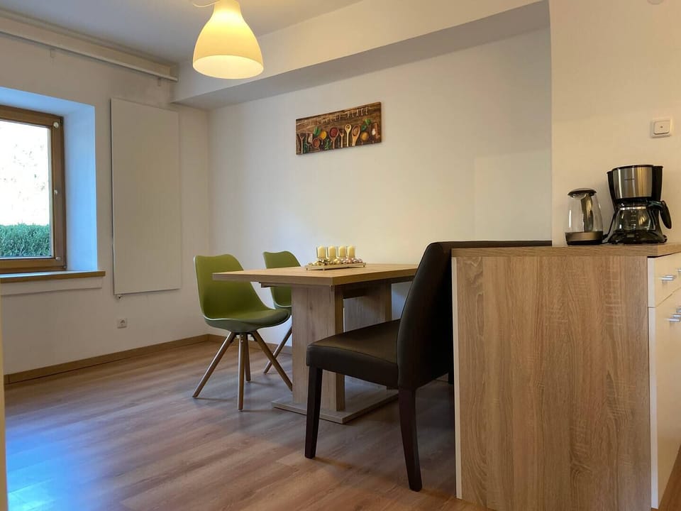 Apartment, 1 Double Bed with Sofa bed, Kitchen, Ground Floor | In-room dining