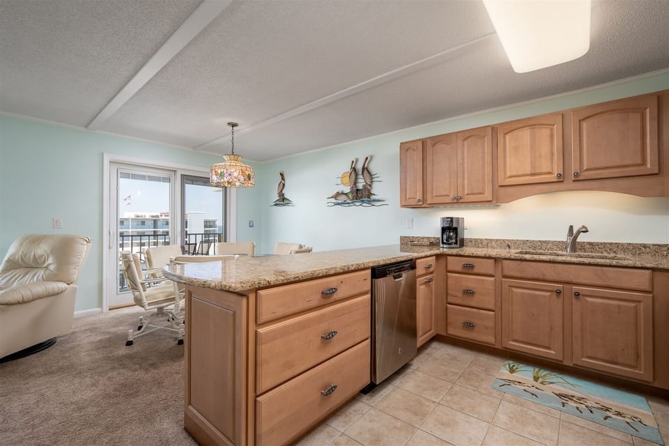 Kitchen with Open Dining Area