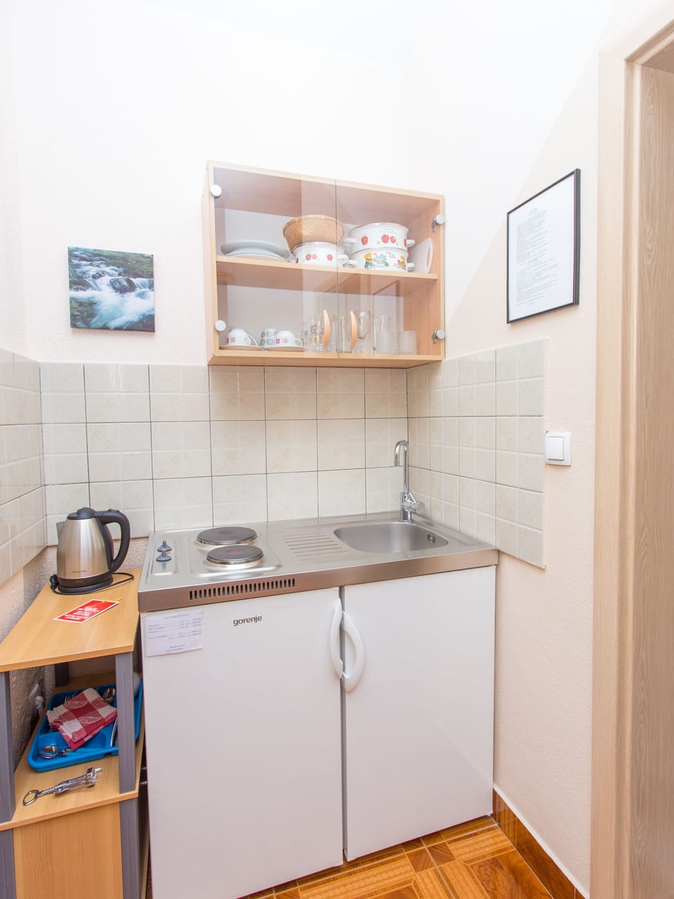 Private kitchenette
