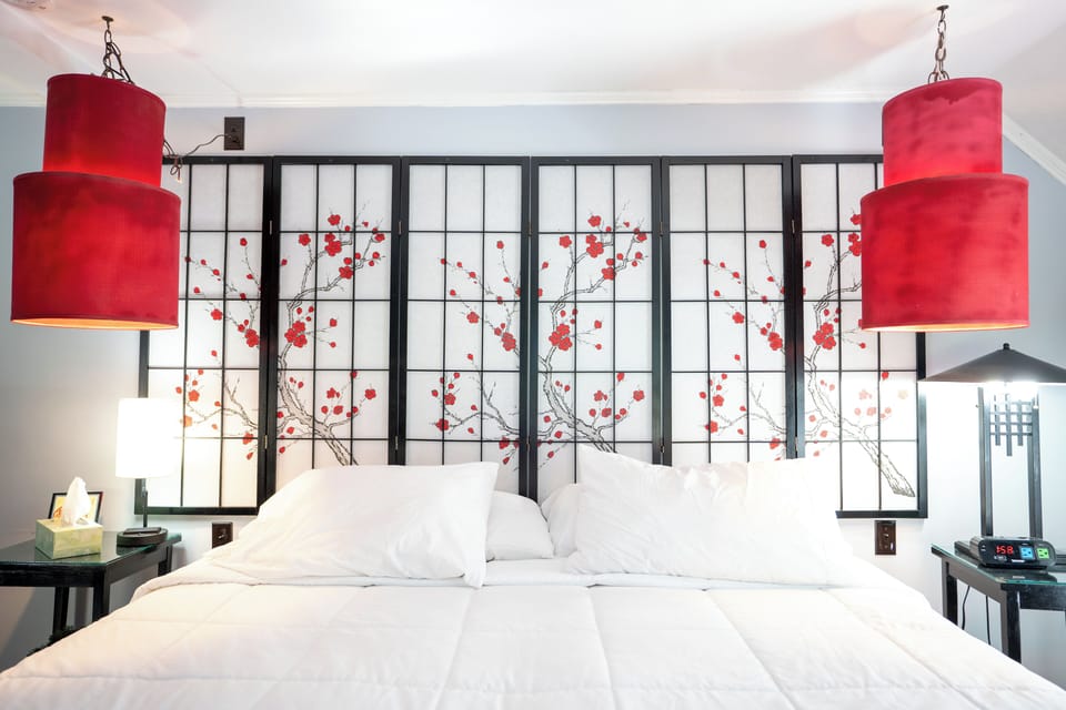 Romantic Room, Garden View | Premium bedding, pillowtop beds, individually decorated