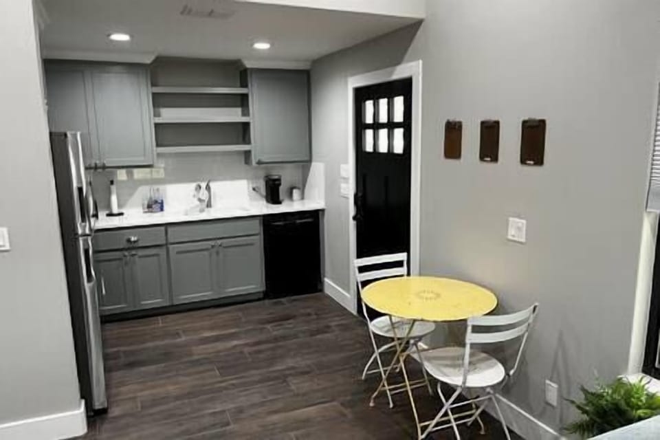 Fully stocked kitchen