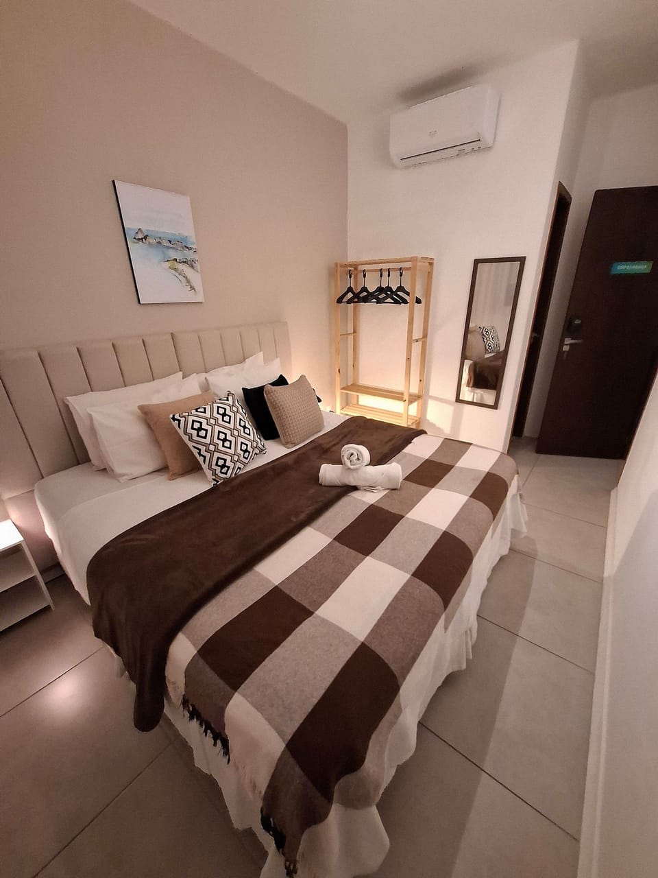 Localização perfeita! Suíte aconchegante à praia | Individually decorated, soundproofing