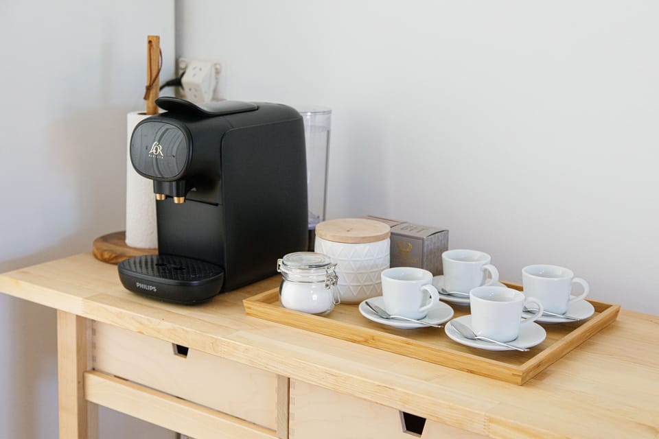 Spoil yourself with a coffee or tea service 24/7!