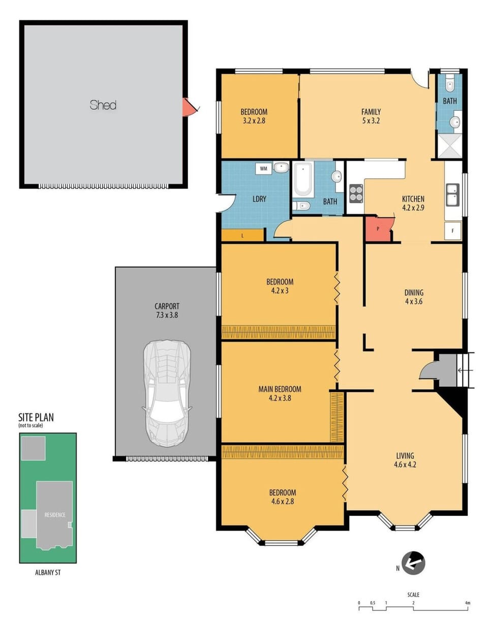 Floorplan of the house