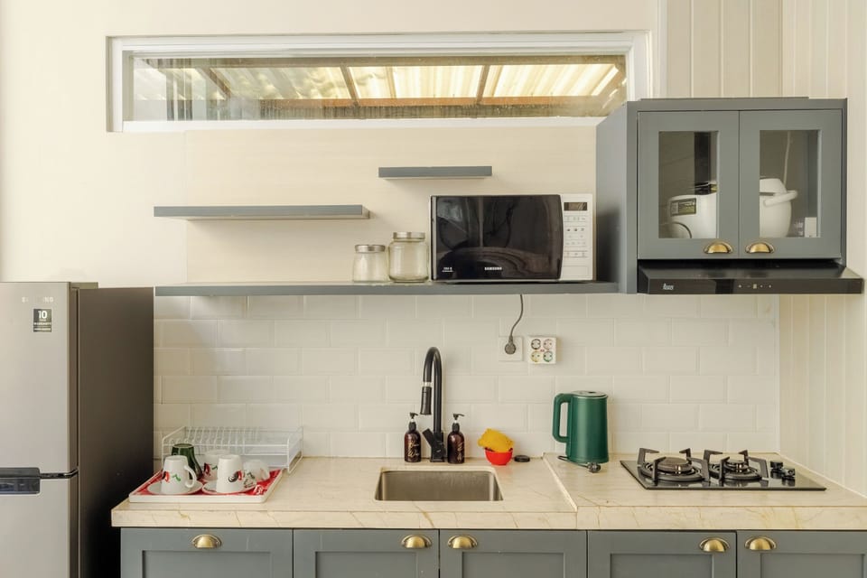 Villa, 2 Bedrooms, Private Pool | Private kitchen | Fridge, microwave, coffee/tea maker, electric kettle