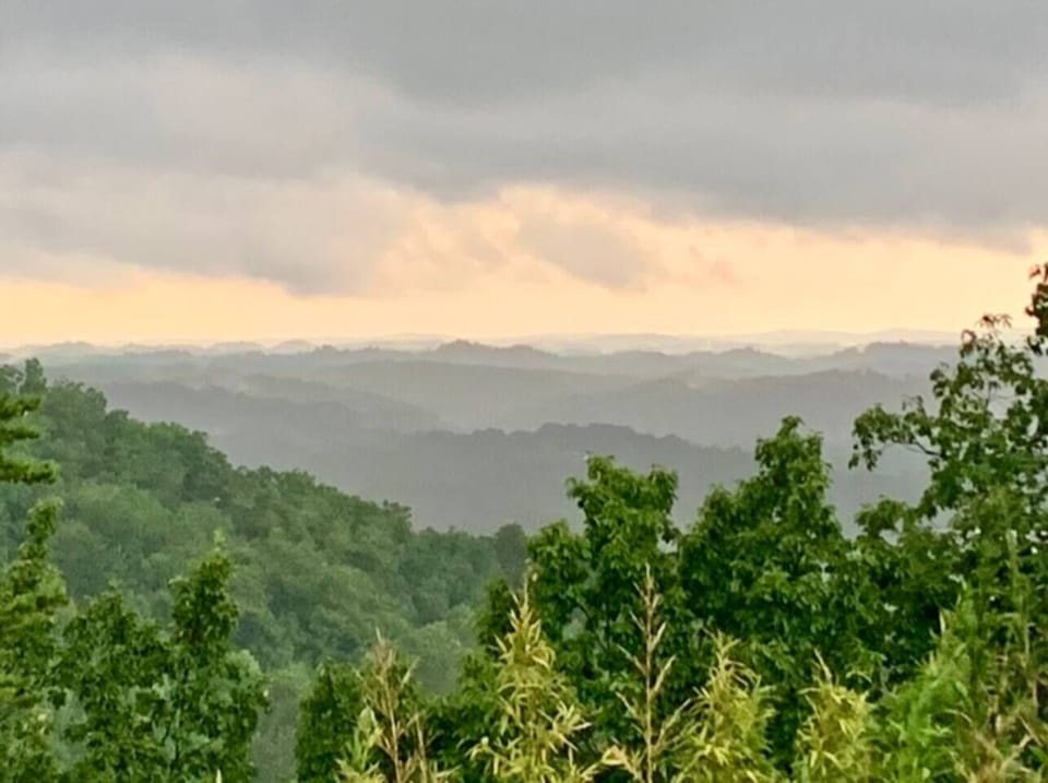 Mountain Views from Pool Deck
