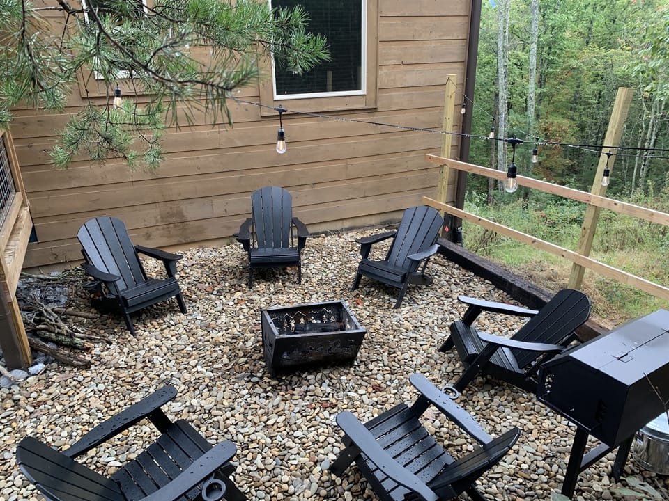 Fire pit area