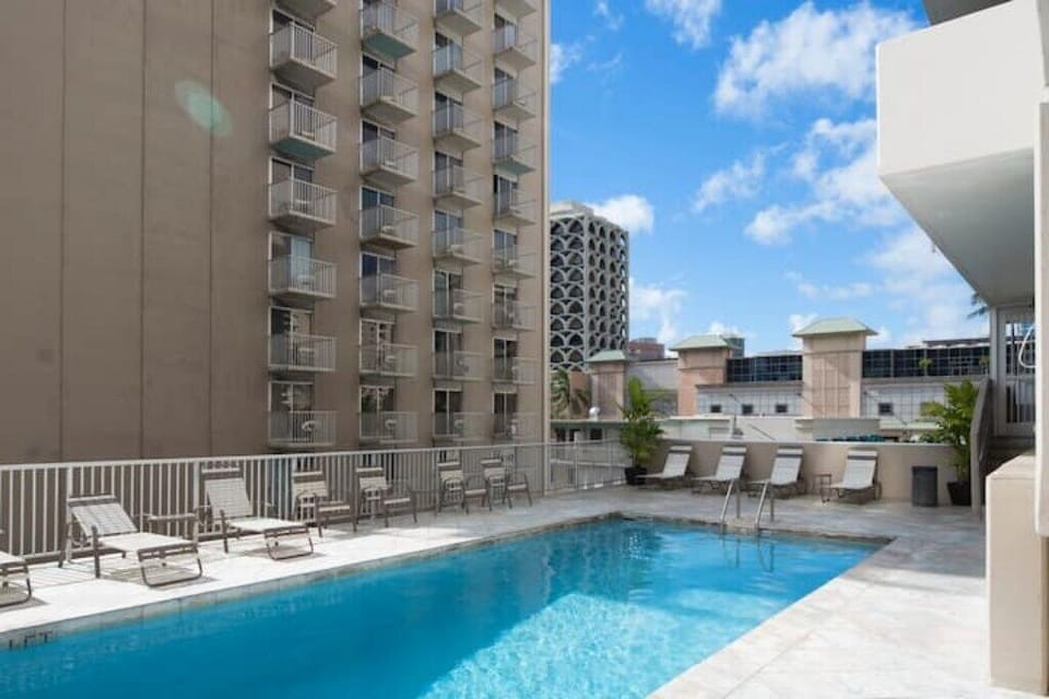 Pool area