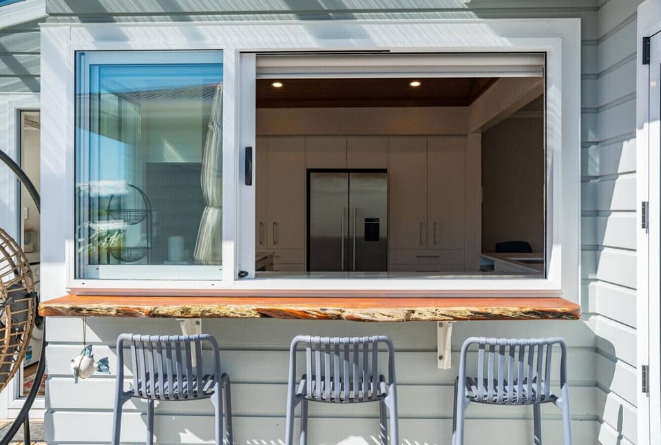 Rear garden - entertaining area