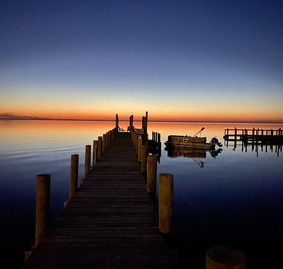 Experience stunning sunsets when you stay at Duck Days!