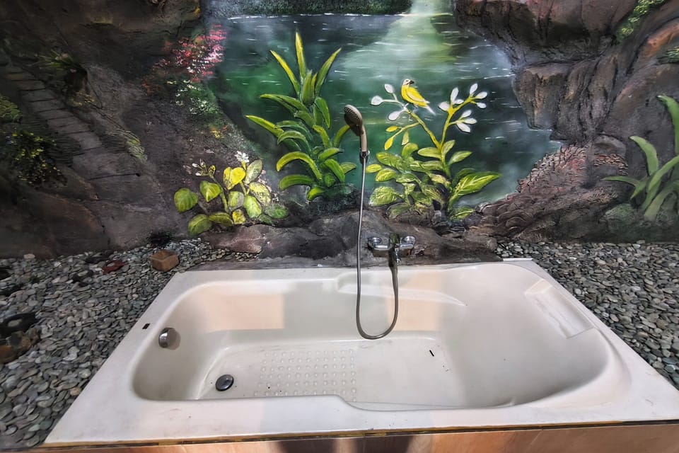 Twin Room, Terrace | Bathroom | Free toiletries, bidet, towels, soap