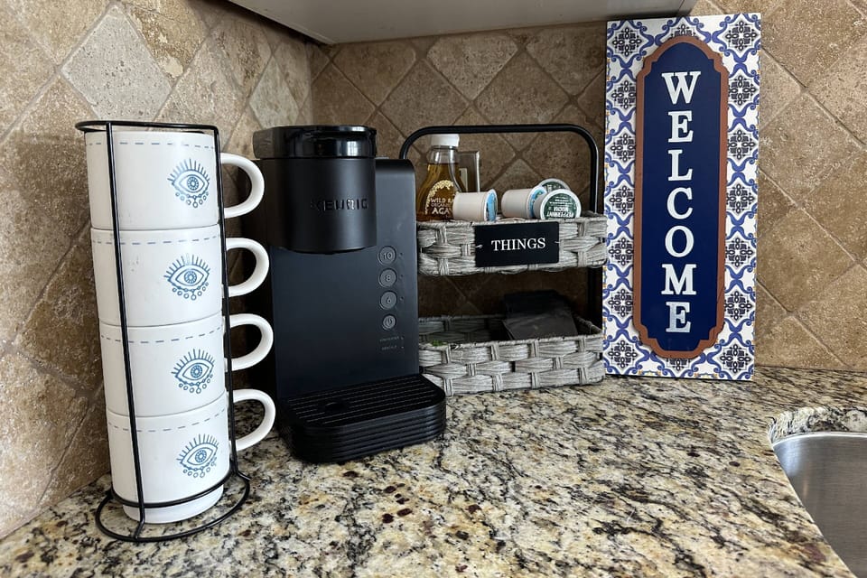 We provide FREE coffee upon your arrival!