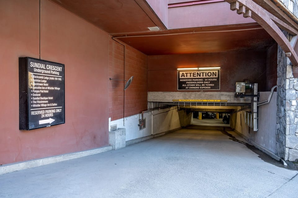 We offer one free parking under the building. Entrance is beside Pan Pacific.