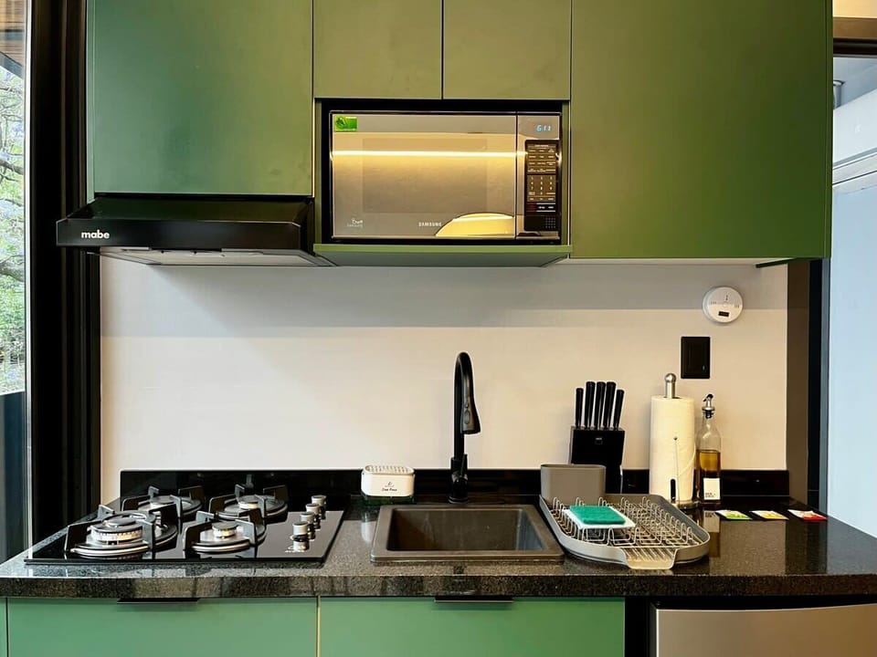 Equipped kitchen