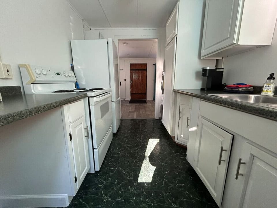 Fully stocked kitchen