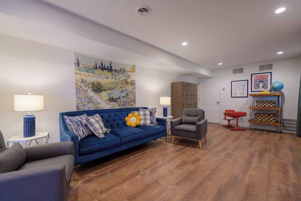 Lower Level Living Space