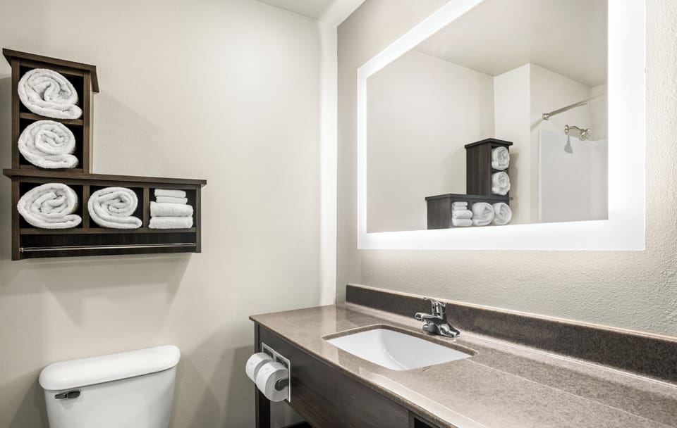 Free toiletries, hair dryer, towels, soap