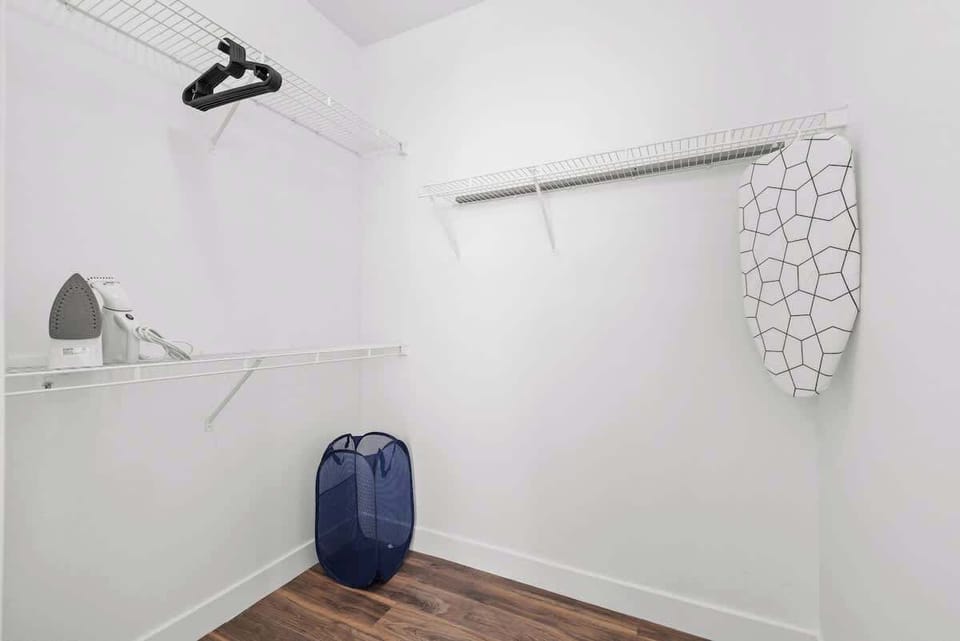Spacious storage for your essentials