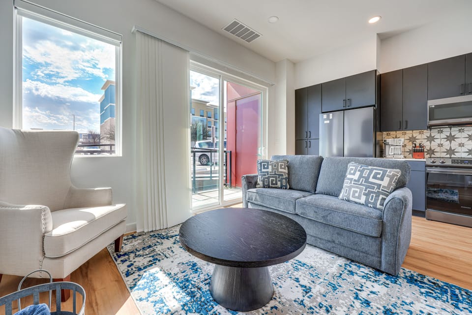 Living Area | Smart TV | Full Sleeper Sofa
