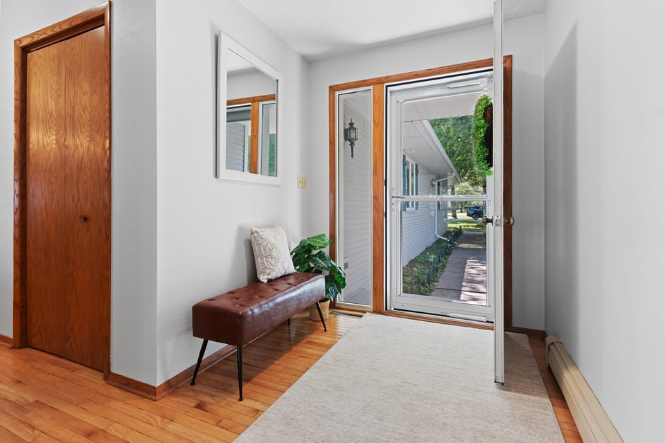 Guests have access to the washer and dryer in the utility room.  