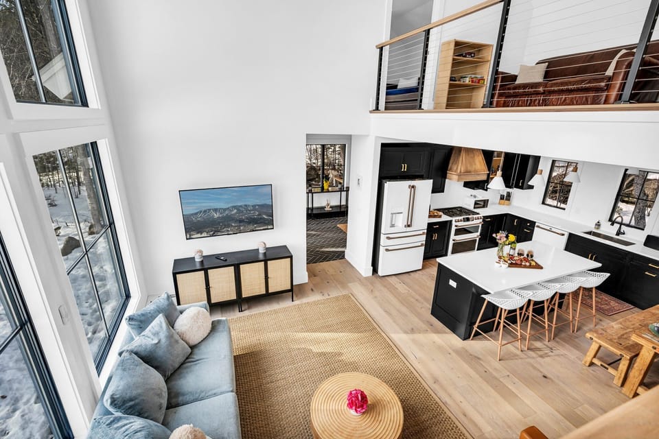 Discover the joy of unrestricted relaxation in our spacious living room retreat.