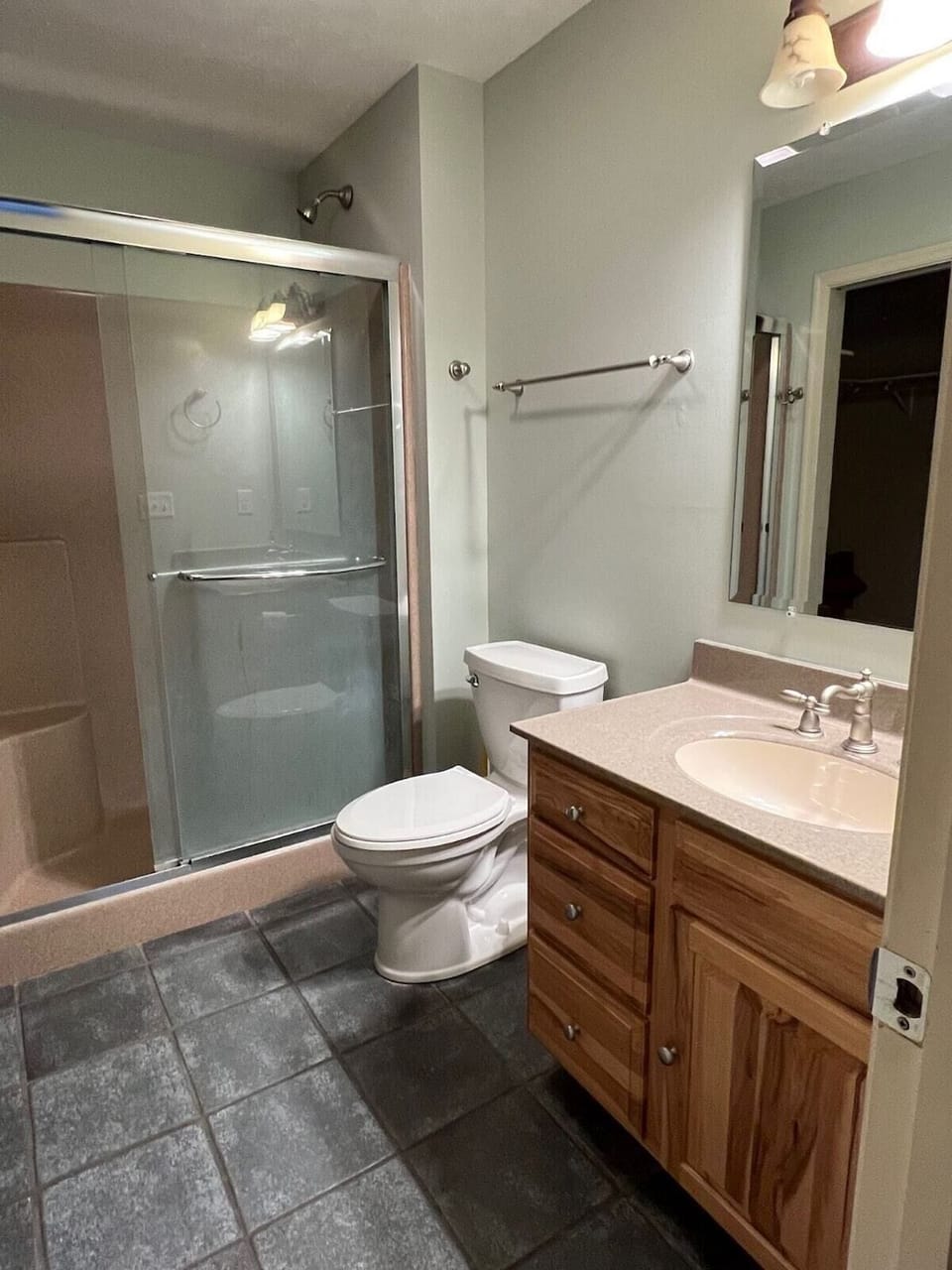 main level primary bathroom 