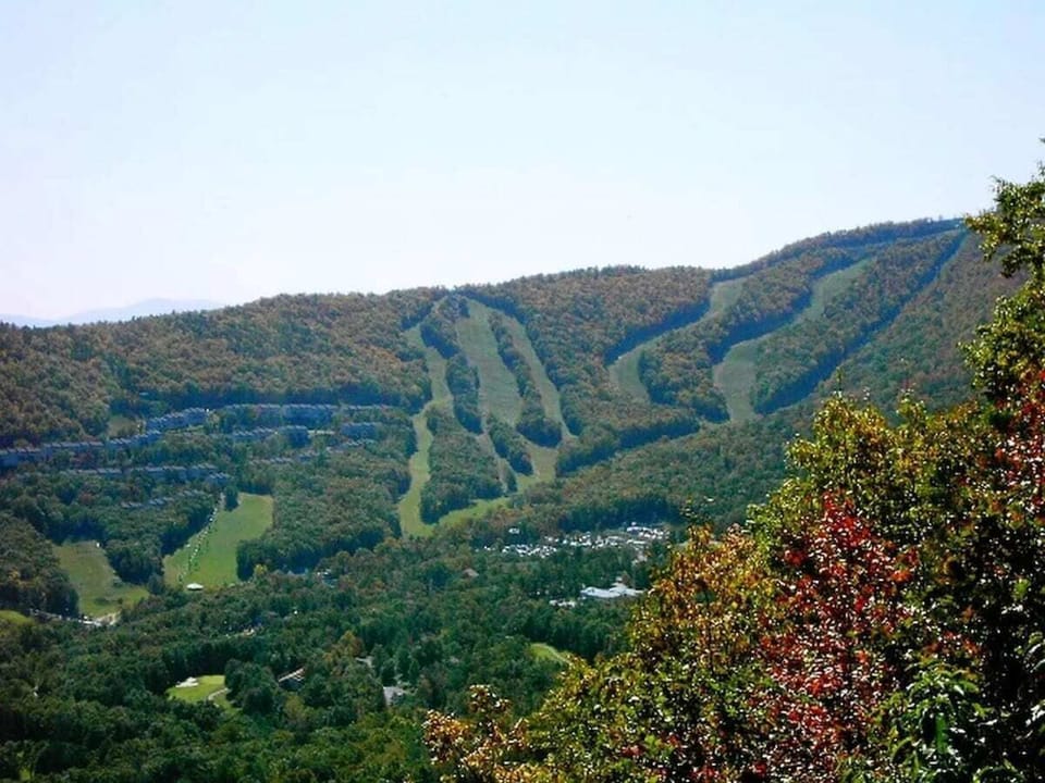 Stunning views of the slopes in Summer 