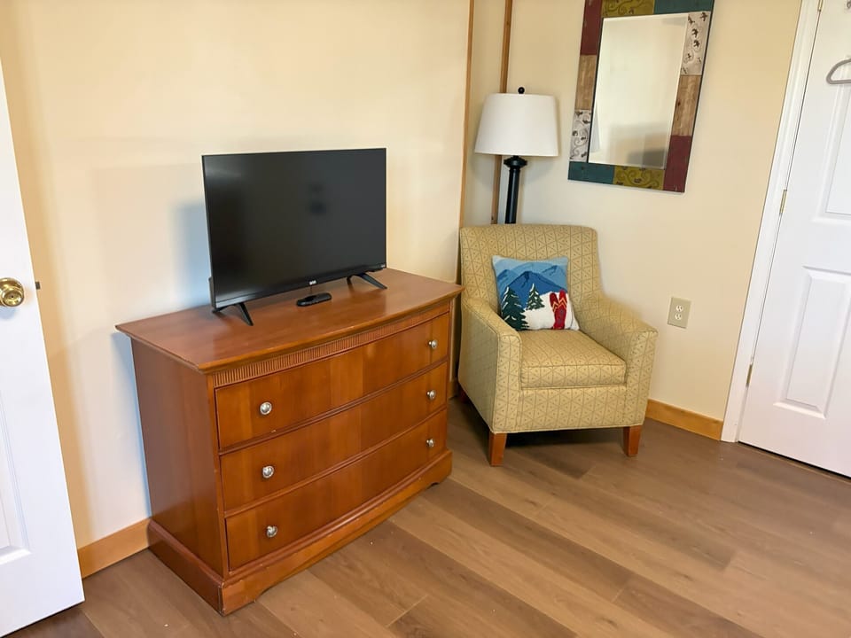 Second view of basement level bedroom