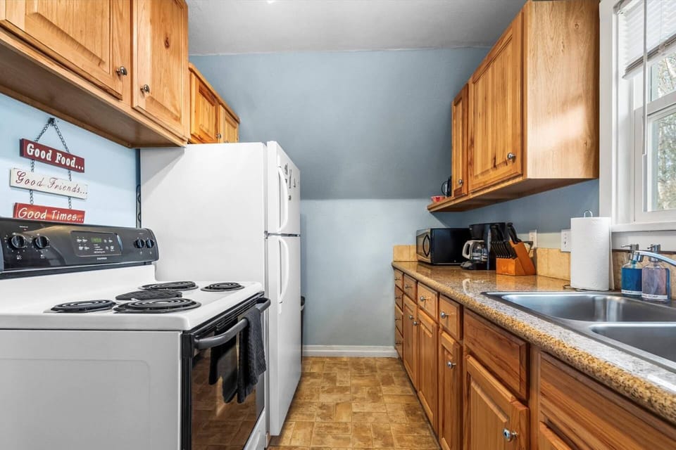 Upper Level kitchen 3 refrigerators in all