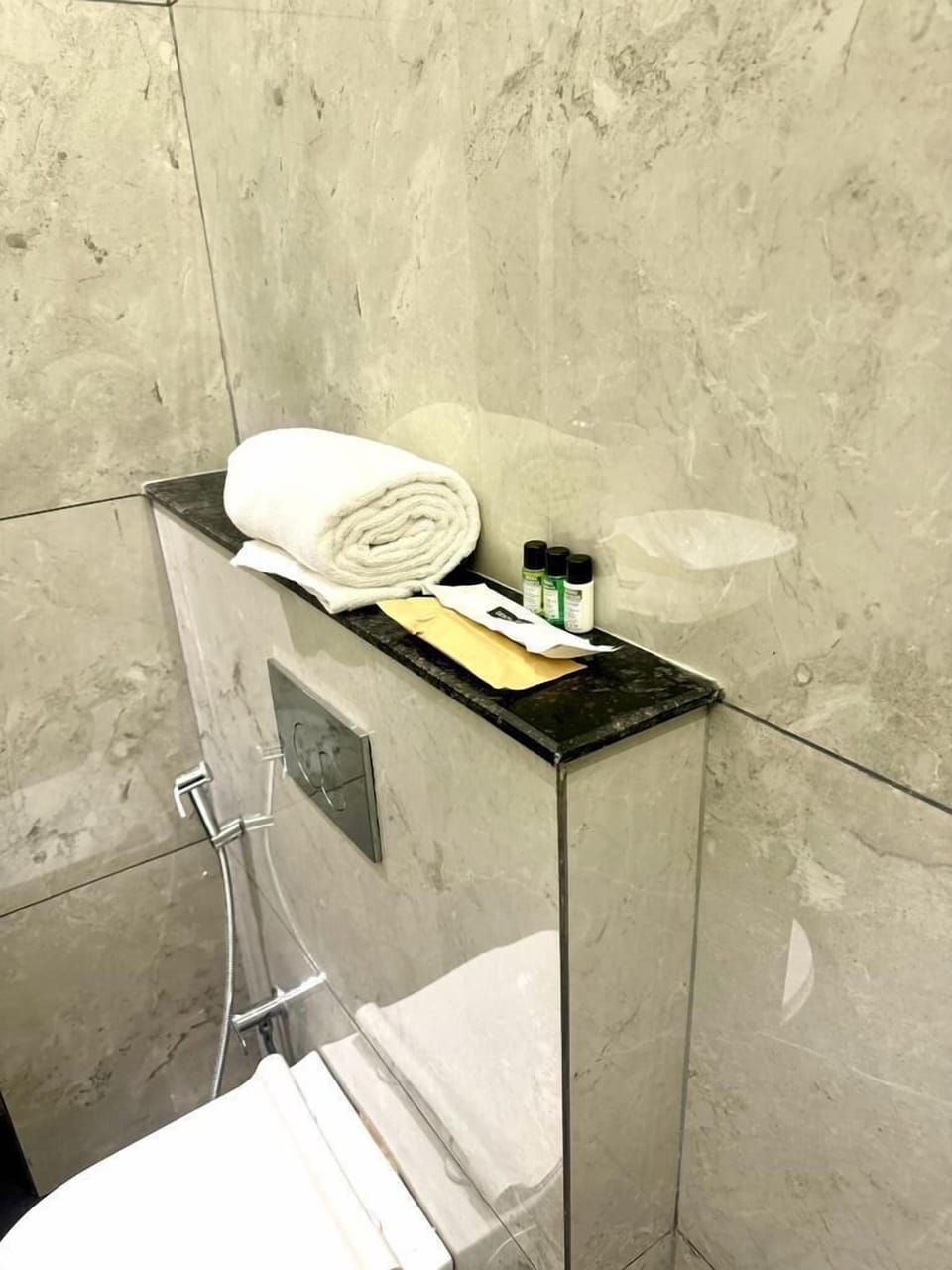 Deluxe Double Room | Bathroom | Free toiletries, slippers