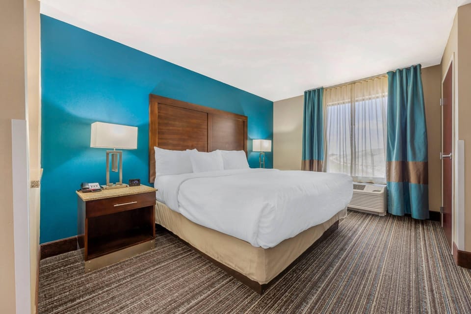 Suite, 1 King Bed with Sofa bed, Non Smoking | Pillowtop beds, desk, iron/ironing board, cribs (free)