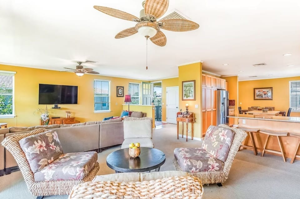 Full view of the living area