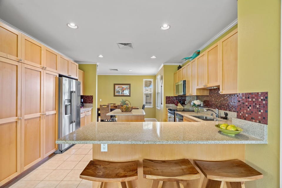 Fully equipped kitchen