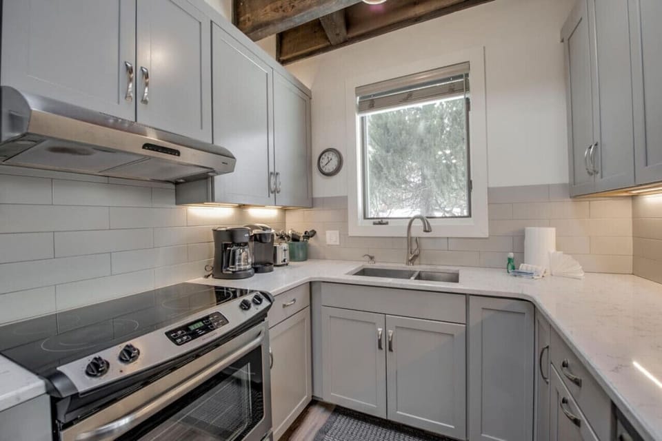 Plenty of natural light and space to cook