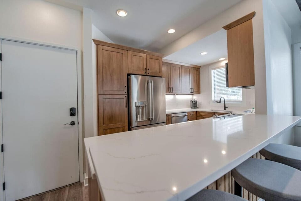 Newly renovated kitchen