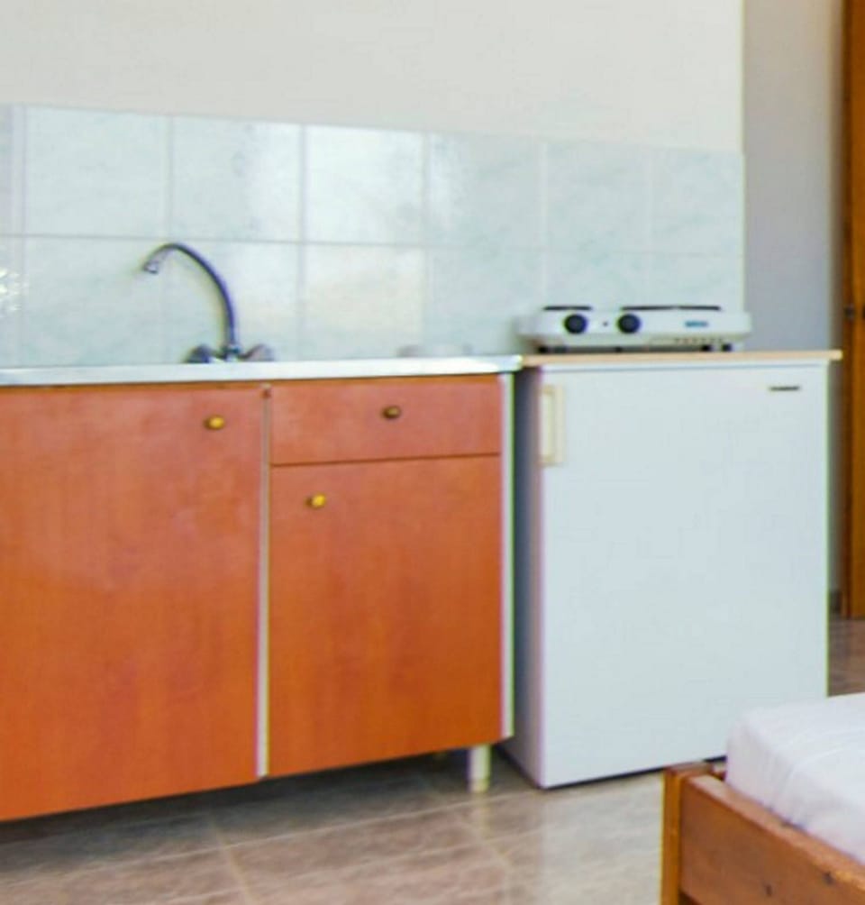Standard Studio | Private kitchen | Stovetop, electric kettle, cookware/dishes/utensils