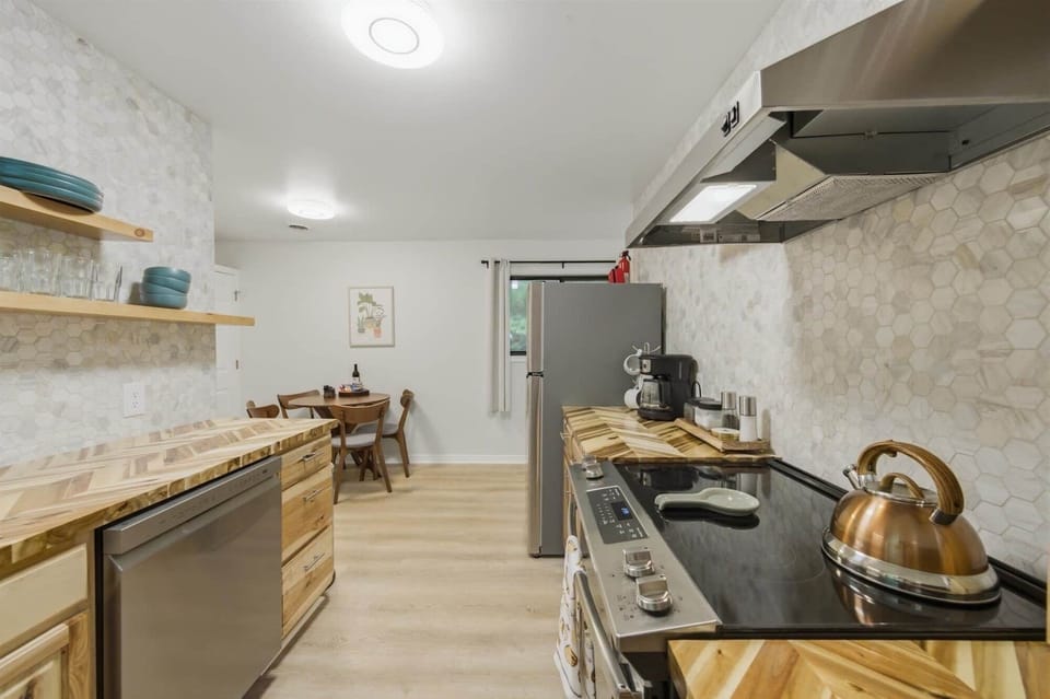 Newly remodeled kitchen 