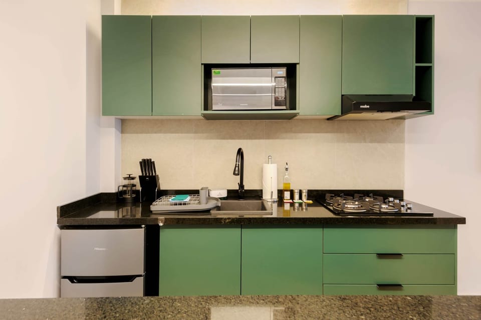 Equipped kitchen
