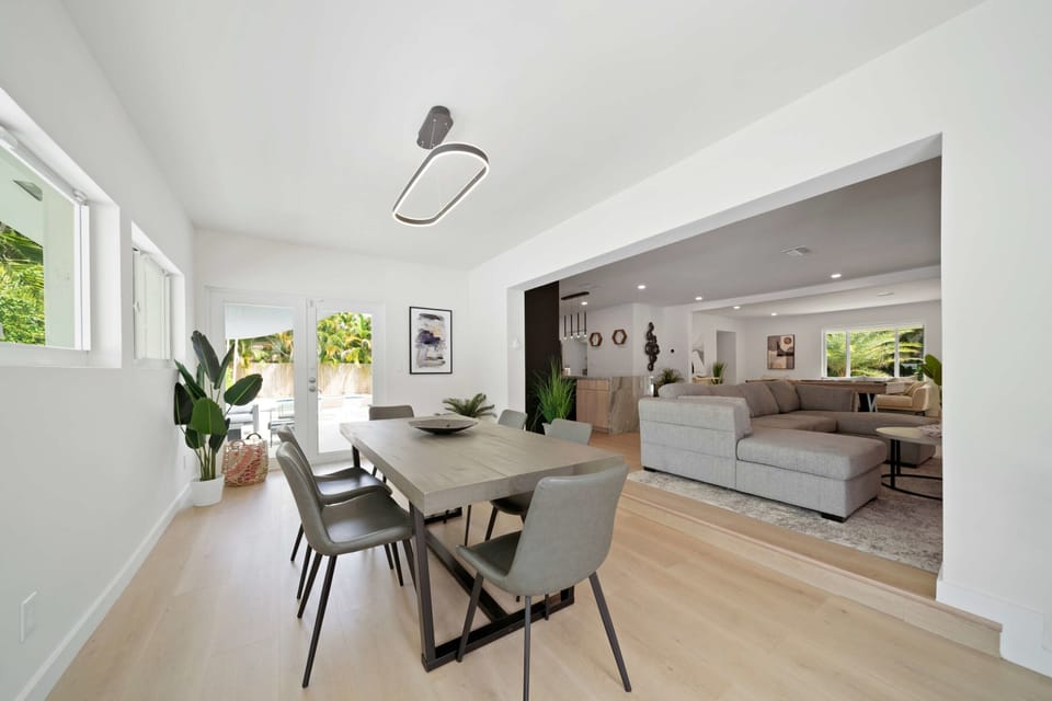 With lots of windows