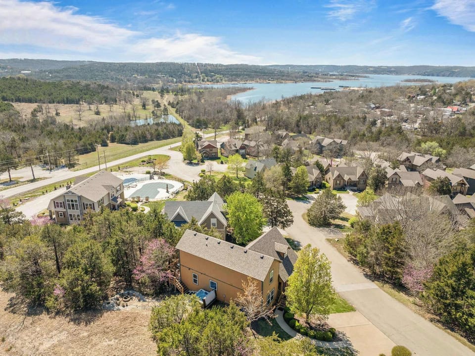 The lake is just 1/4 mile down the street!