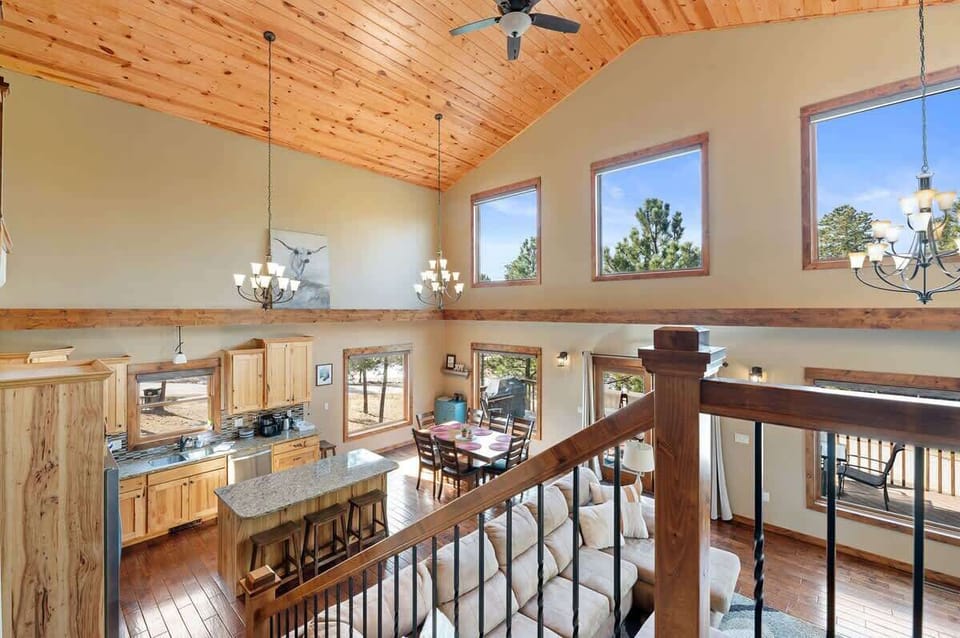 View from upstairs