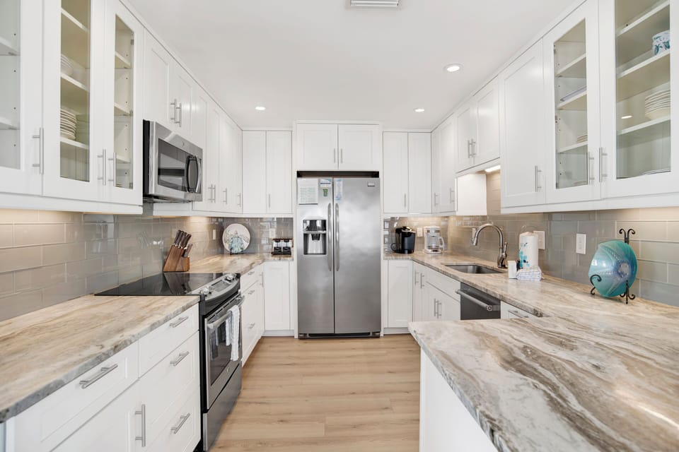 Fully equipped kitchen